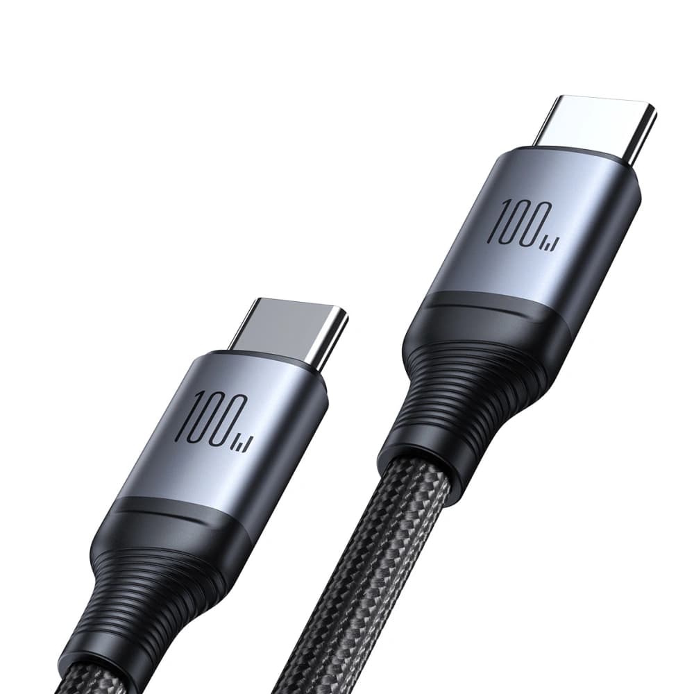 Joyroom Speedy Series SA21-1T2 2in1 cable USB-C / 2xUSB-C 100W 1.5m black - 2