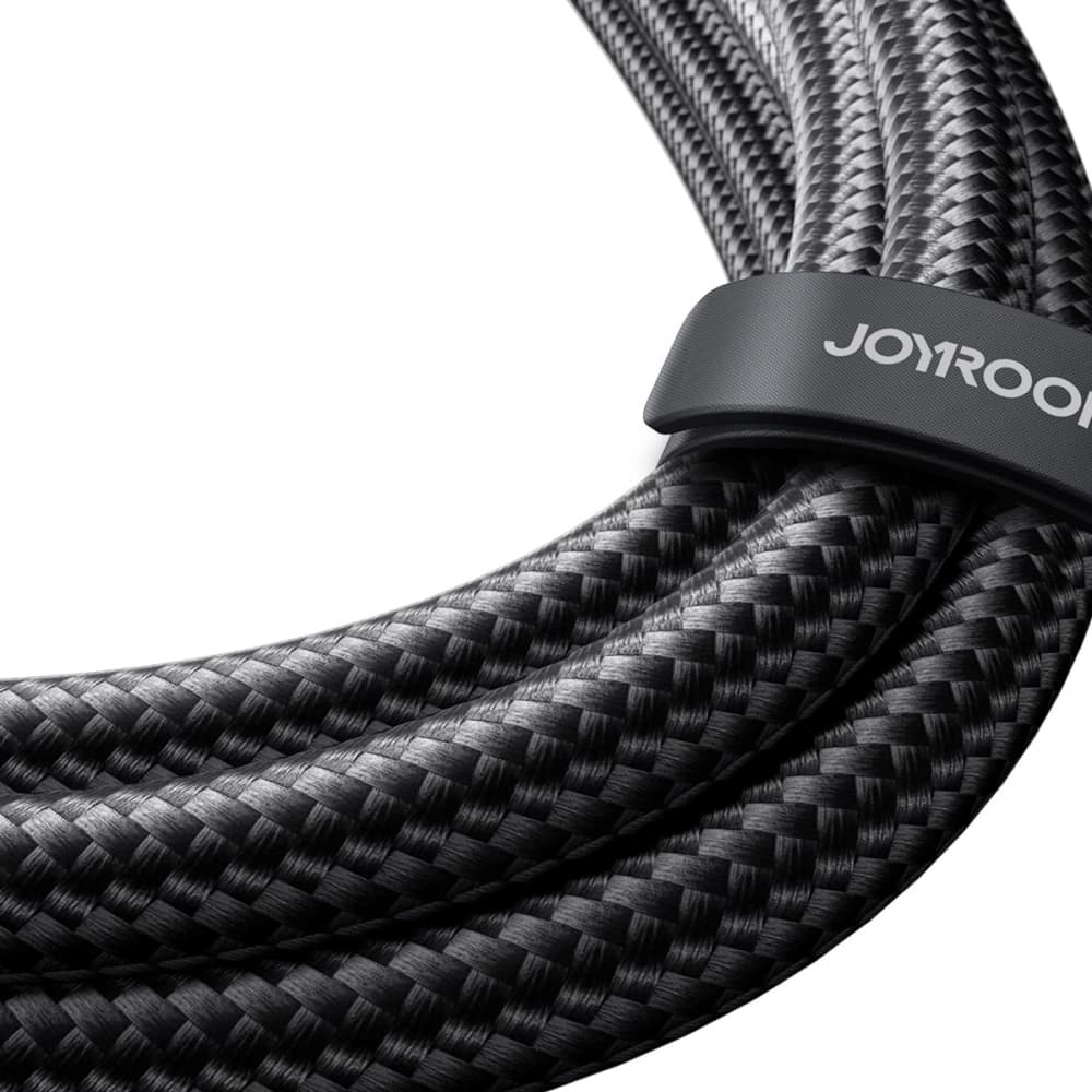 Joyroom Speedy Series SA21-1T2 2in1 cable USB-C / 2xUSB-C 100W 1.5m black - 6