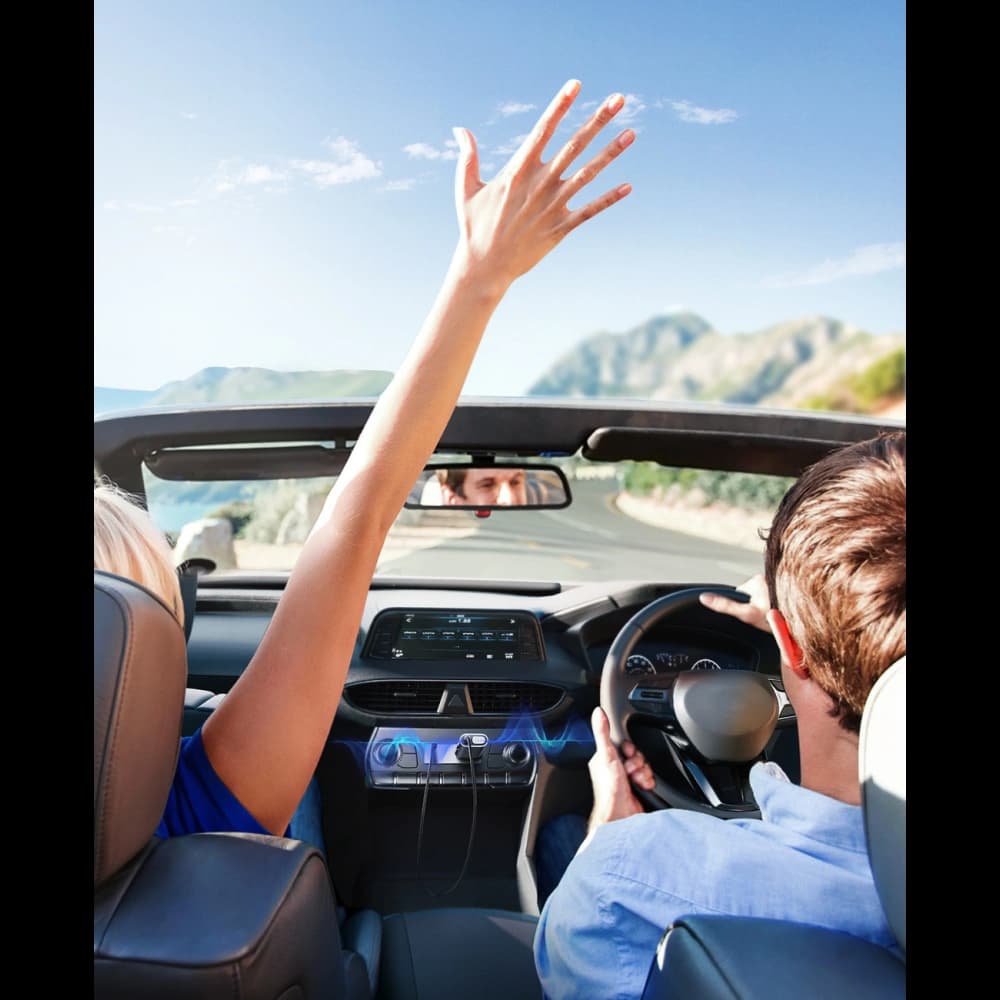 Funkfreier Autoempfänger Joyroom JR-CB7 grau - 12