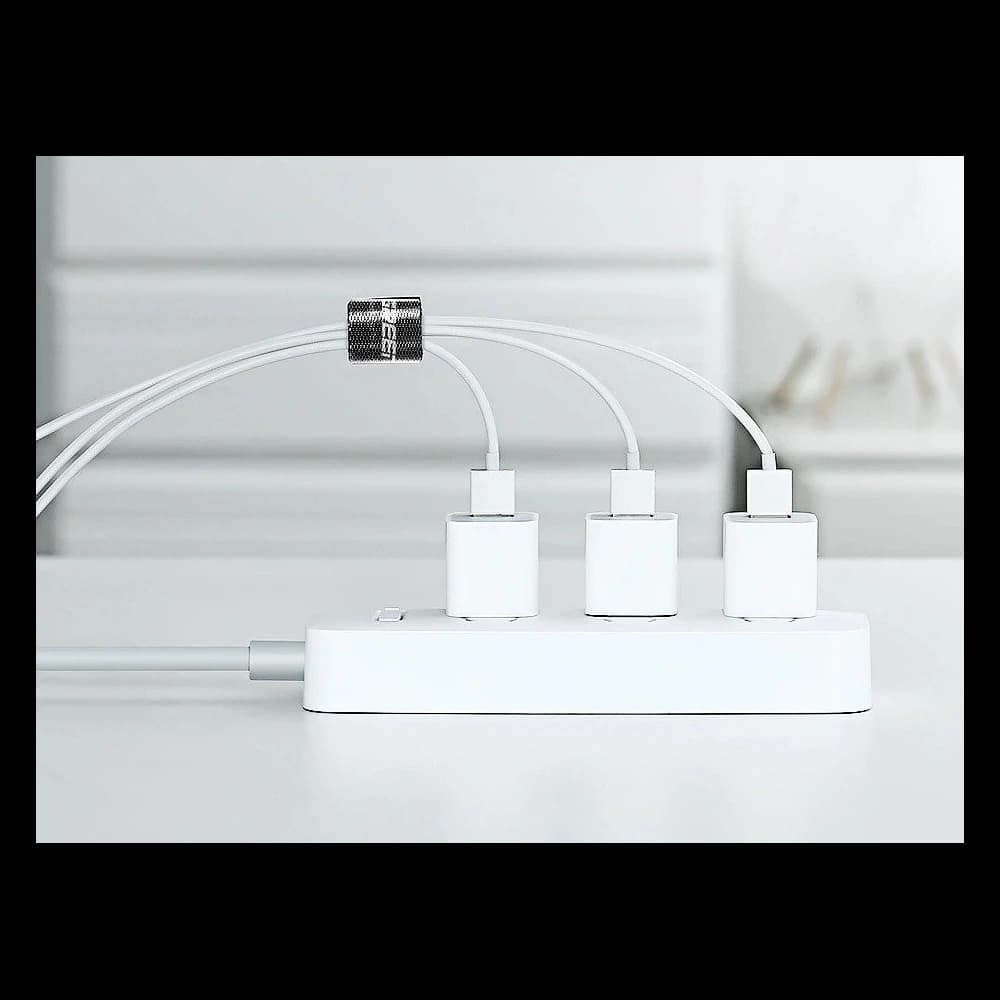 UGREEN Kabelorganisator (Klettverschluss) 3 Meter - schwarz - 2