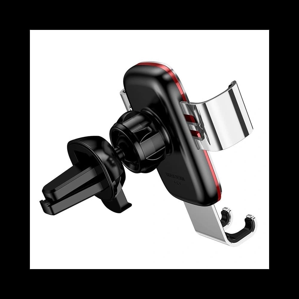 Gravitációs tartó Baseus autós rácsra (ezüst) - 5