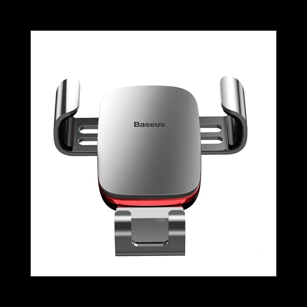 Gravitációs tartó Baseus autós rácsra (ezüst) - 6