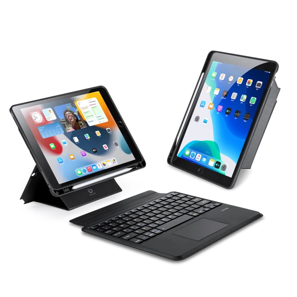 Etui s klávesnicí Dux Ducis DK Apple iPad 10.2 (7., 8. a 9. generace)/iPad Air 10.5 (3. generace) /iPad Pro 10.5 (2. generace) černé - 1