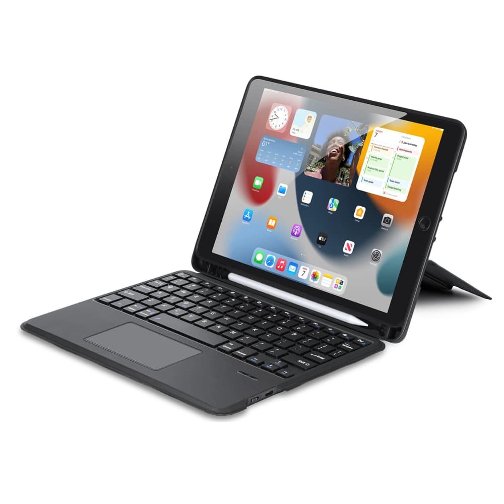 Etui s klávesnicí Dux Ducis DK Apple iPad 10.2 (7., 8. a 9. generace)/iPad Air 10.5 (3. generace) /iPad Pro 10.5 (2. generace) černé - 2