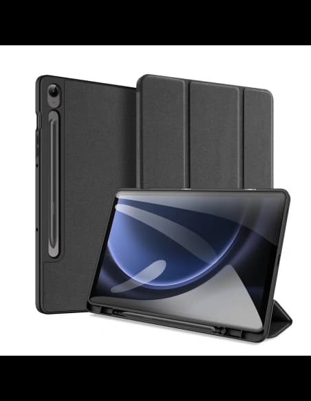 Case Dux Ducis Domo Samsung Galaxy Tab S9 FE+ Plus schwarz