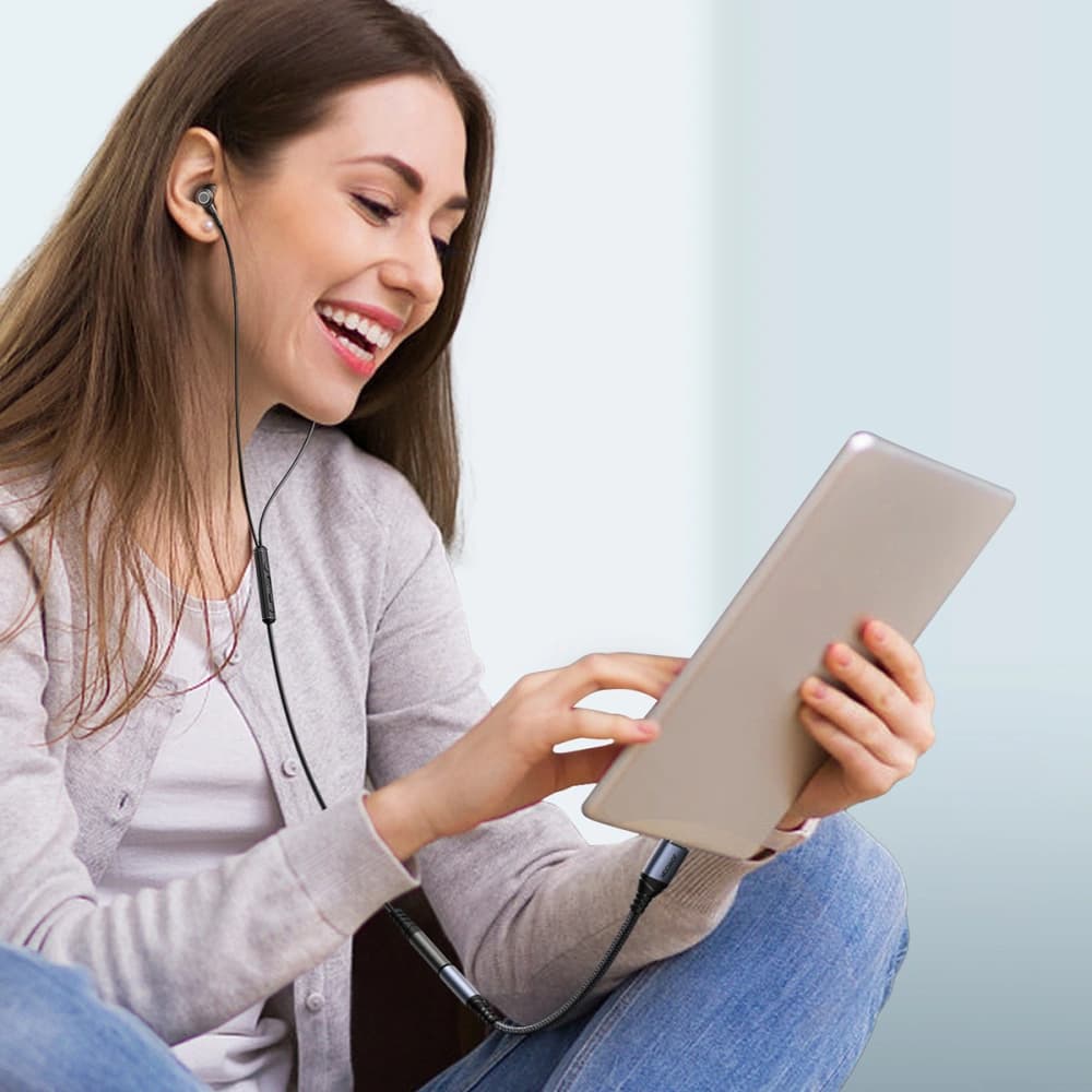 DAC adapter Joyroom SY-C01 USB-C / mini jack 3.5mm fekete - 11