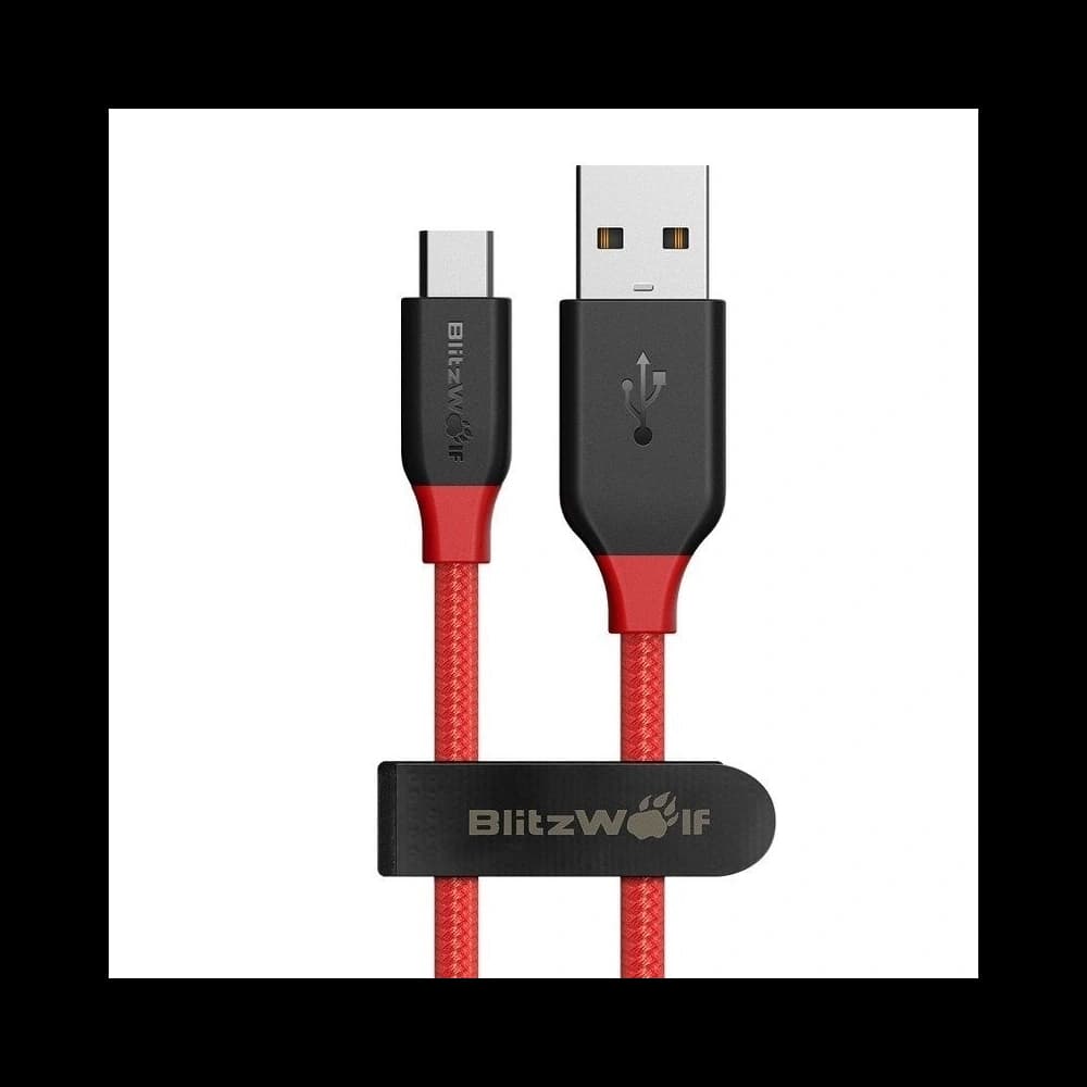 Micro USB AmpCore Cable BlitzWolf BW-MC4 1m 
Red - 4