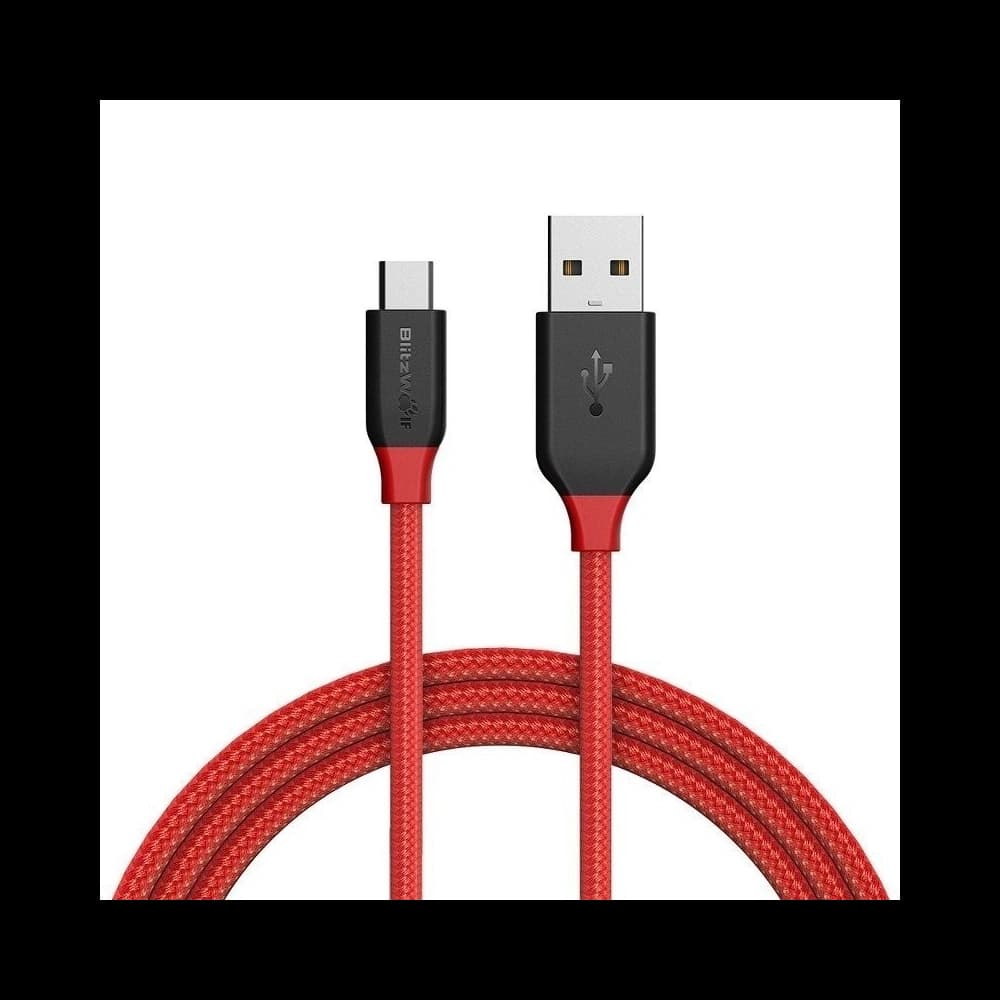 Micro USB AmpCore Cable BlitzWolf BW-MC5 1,8m Red - 1