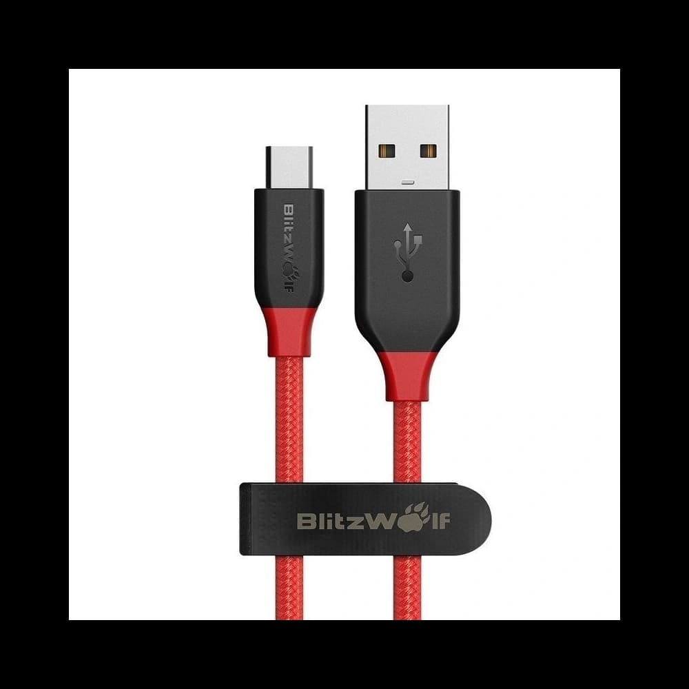 Micro USB AmpCore Cable BlitzWolf BW-MC5 1,8m Red - 4
