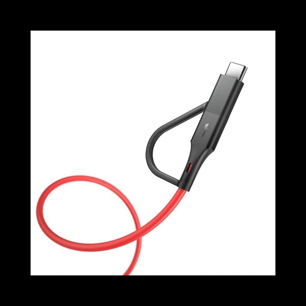 Kabel Micro USB + adaptor USB-C BlitzWolf BW-MT3 3A 0,91m - 3