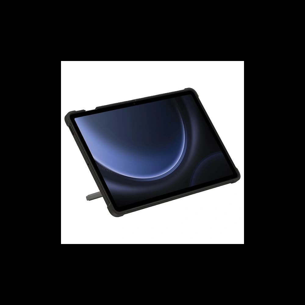 Etui Samsung EF-RX610CBEGWW Samsung Galaxy Tab S9 FE+ Plus kültéri tok fekete/black - 7