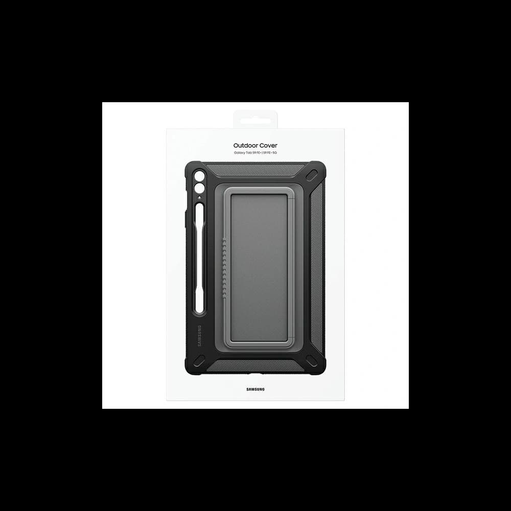 Etui Samsung EF-RX610CBEGWW Samsung Galaxy Tab S9 FE+ Plus kültéri tok fekete/black - 8