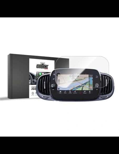 Ceramic GrizzGlass CarDisplay Protection Fiat 500 7" 2018-2025