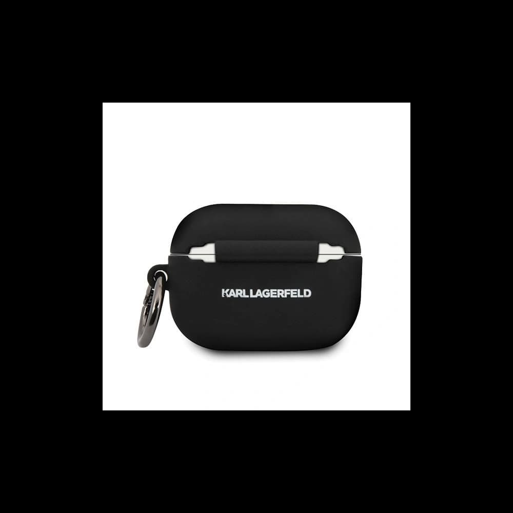 Karl Lagerfeld KLACAPSILGLBK AirPods Pro borító fekete/színes Szilikon Ikonik - 3