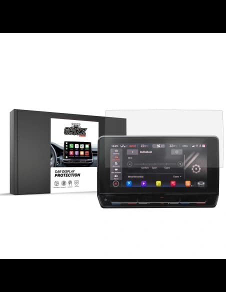 Ceramic GrizzGlass CarDisplay Protection Seat Leon 4 10" 2020-2024