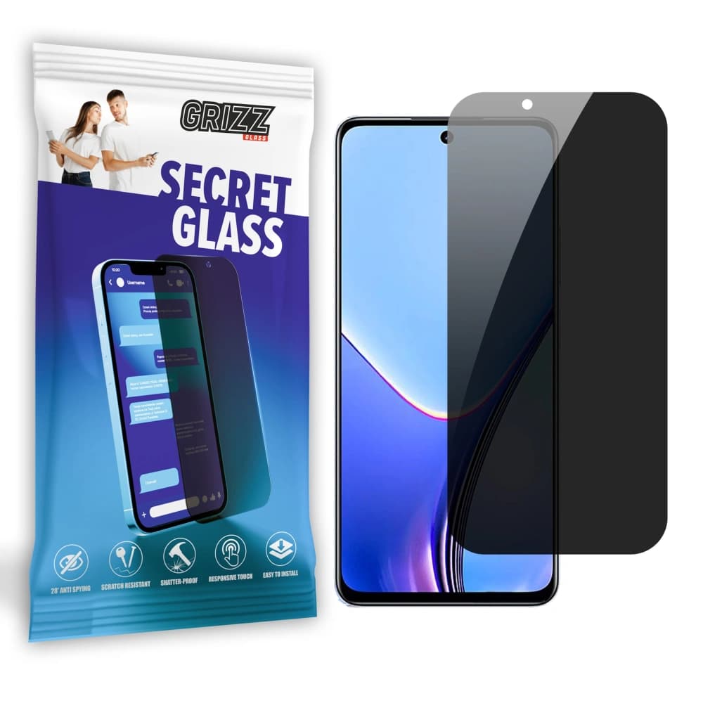 GrizzGlass Matte SecretGlass Realme V50s-hez - 1