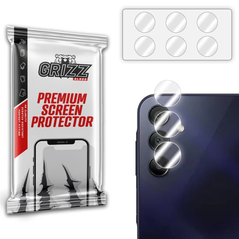 Üveg a GrizzGlass HybridGlass kamerához Samsung Galaxy A15 4G / 5G-hez - 1