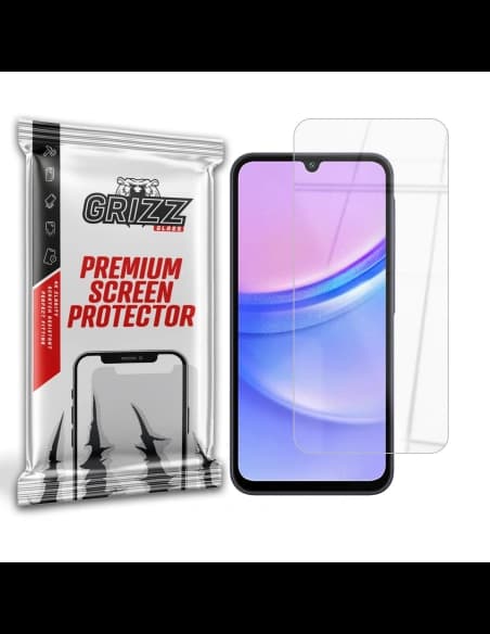 Hybriertes Glas GrizzGlass HybridGlass für Samsung Galaxy A15 4G / 5G