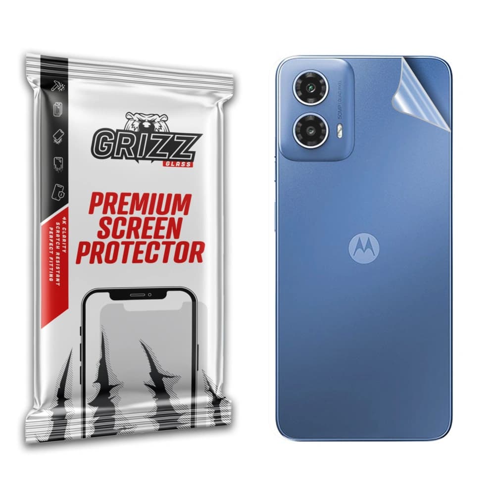 Fólia hátoldalra GrizzGlass SatinSkin Motorola Moto G34-hez - 1