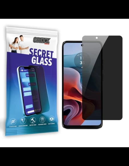 GrizzGlass Matte SecretGlass Motorola Moto G34-hez