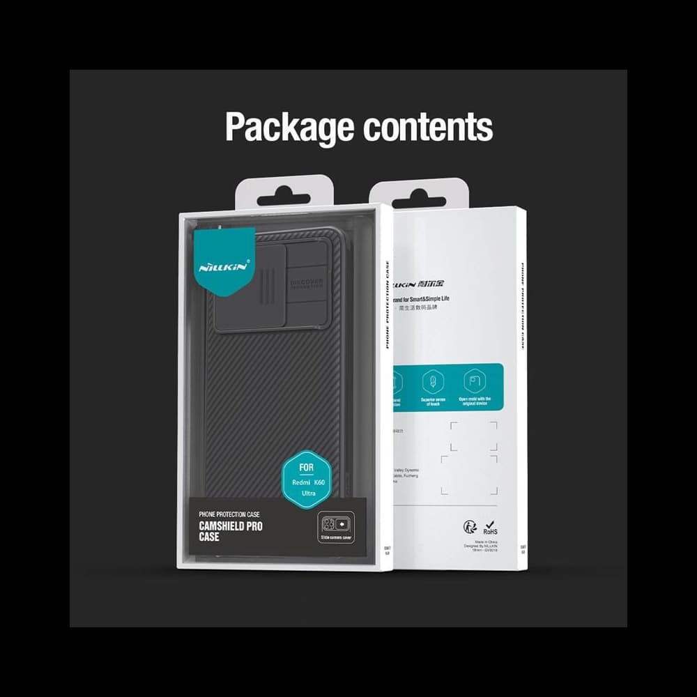 Etui Nillkin CamShield Pro Xiaomi 13T / 13T Pro / Redmi K60 Ultra modré - 7