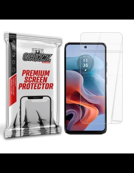 Hibrid üveg GrizzGlass HybridGlass Motorola Moto G34-hez