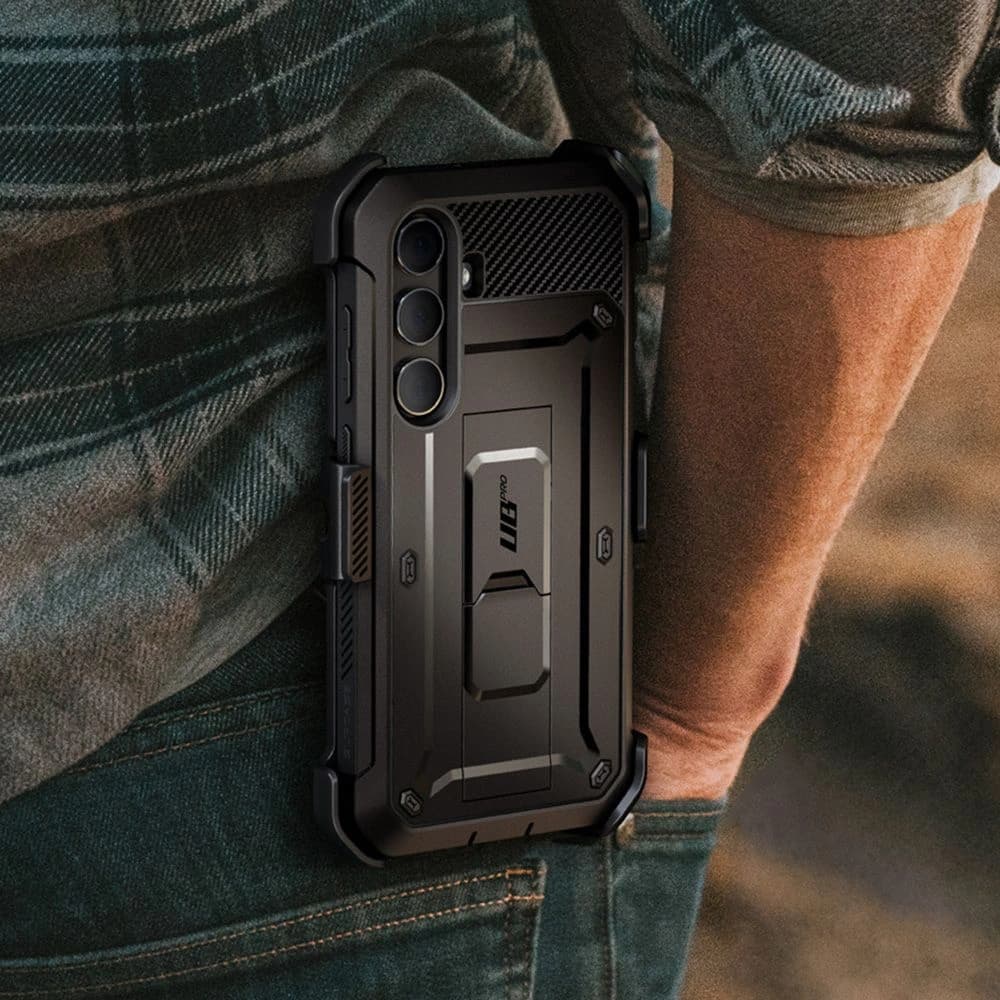 Etui Supcase Unicorn Beetle Pro 2-set Samsung Galaxy S24+ Plus černé - 6