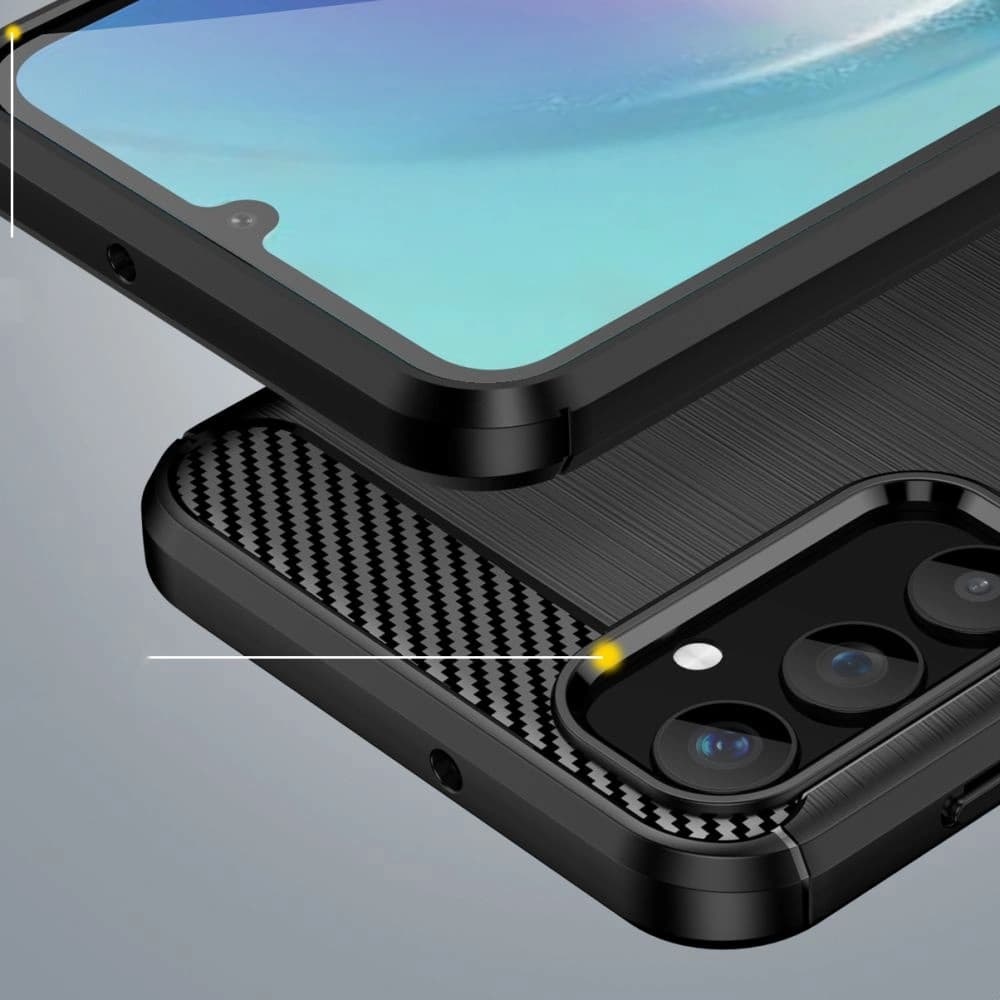 Tech-Protect Samsung Husă TPUCarbon Galaxy A05s Negru - 2