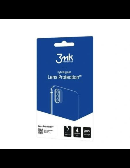 Hibrid üveg fényképezőgép objektívhez 3MK Lens Protect Redmi 13C / POCO C65 [4 PACK]
