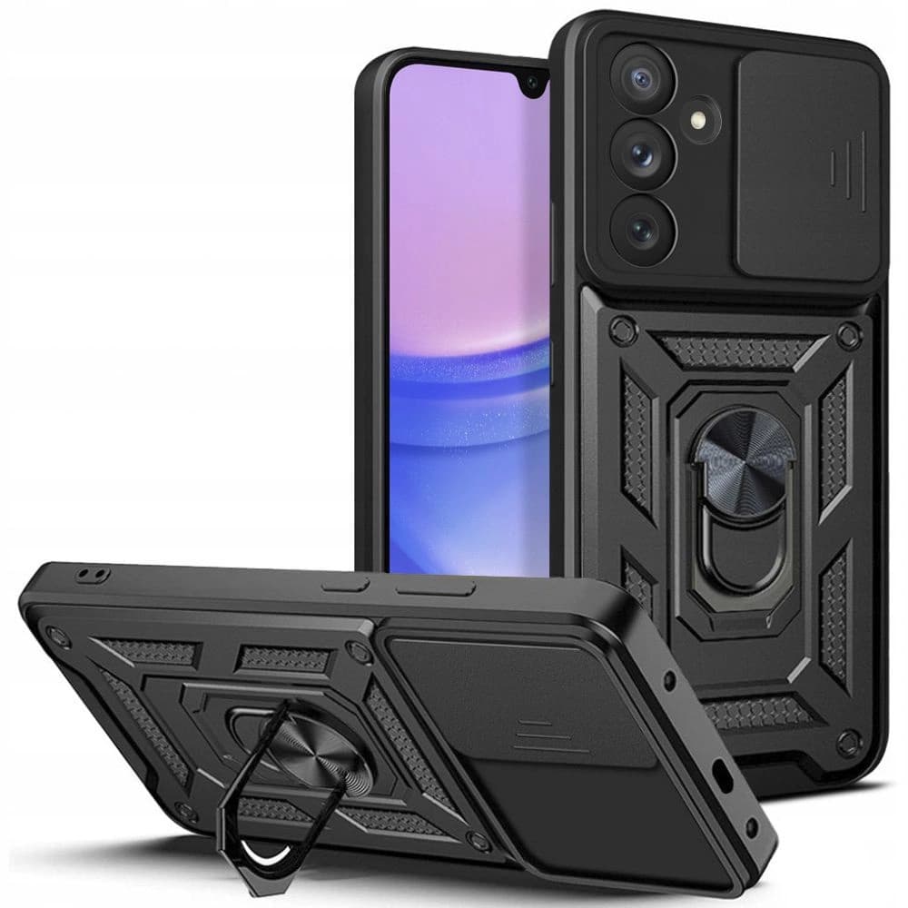 Case Tech-Protect CamShield Pro Samsung Galaxy A25 5g Schwarz - 1