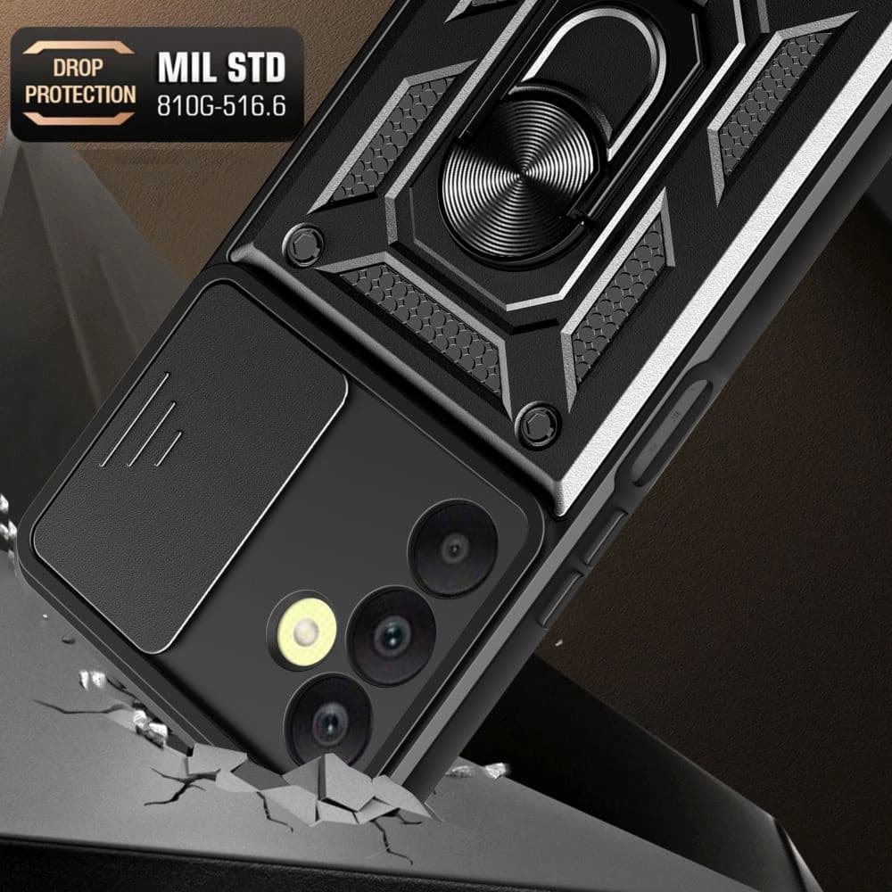 Case Tech-Protect CamShield Pro Samsung Galaxy A25 5g Schwarz - 2