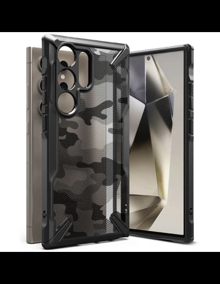 Ringke Samsung Husă Fusion-X Galaxy S24 Ultra Camo Negru