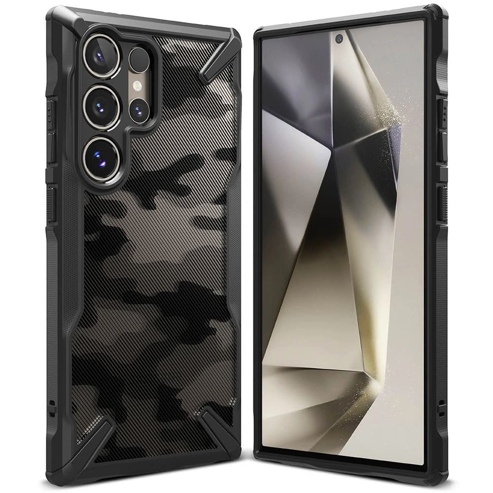 Ringke Samsung Husă Fusion-X Galaxy S24 Ultra Camo Negru - 2