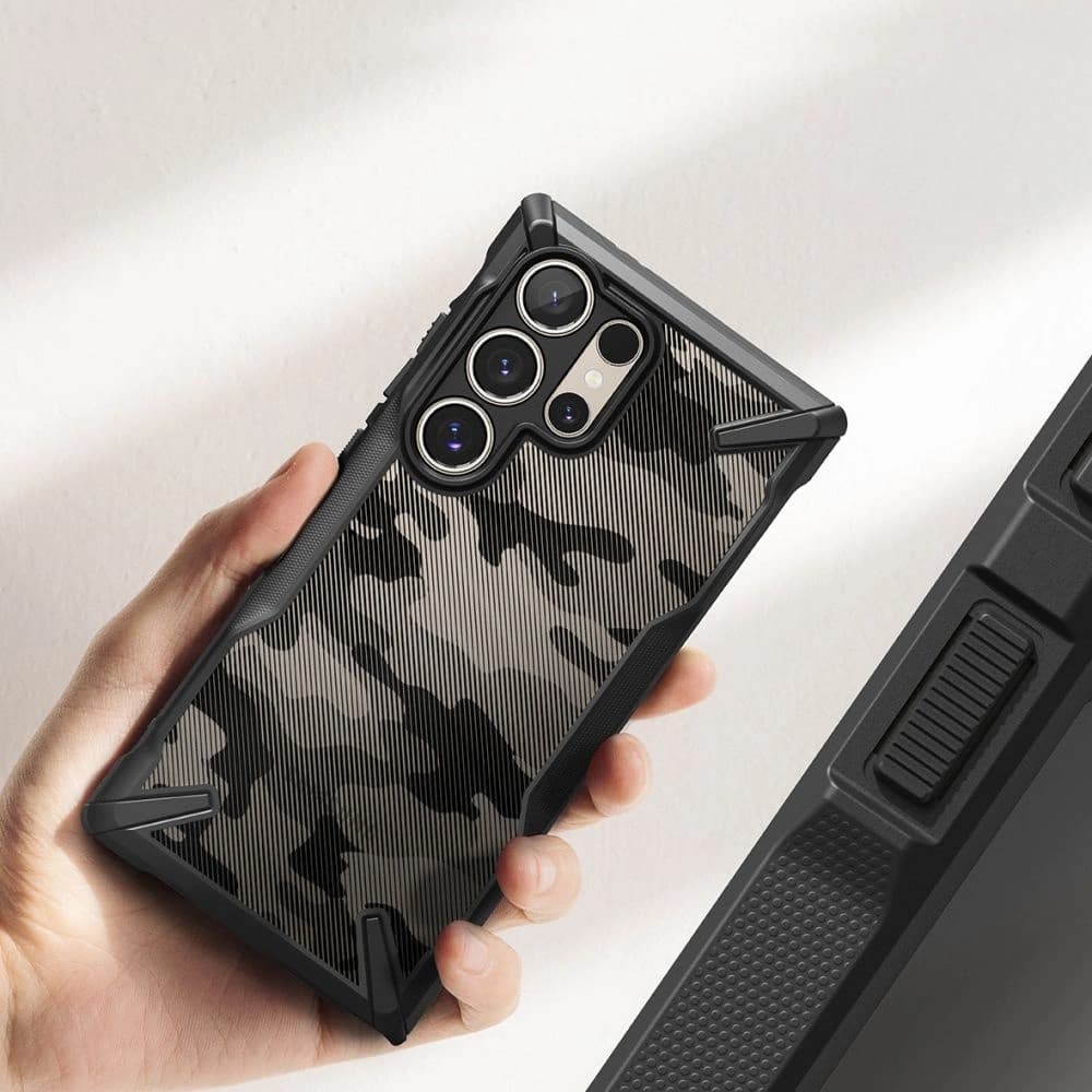 Ringke Samsung Husă Fusion-X Galaxy S24 Ultra Camo Negru - 7