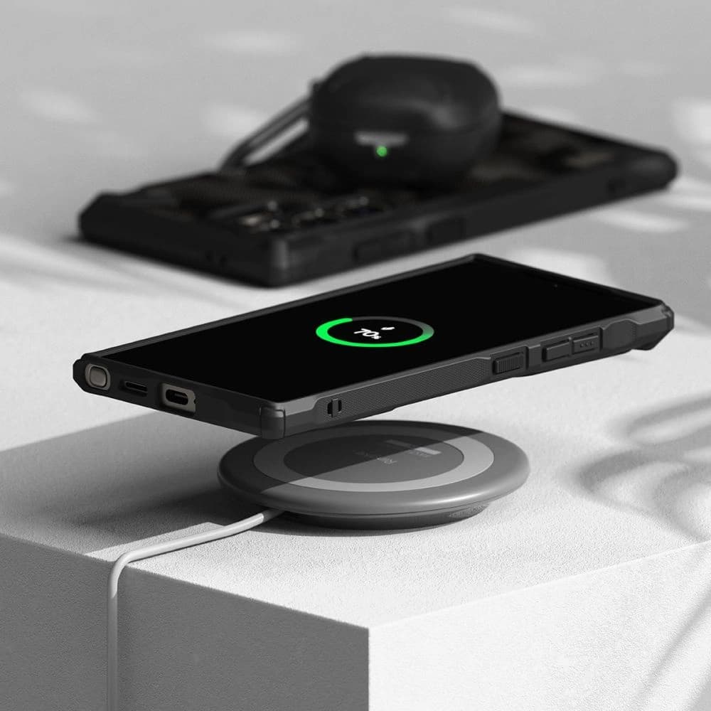 Ringke Samsung Husă Fusion-X Galaxy S24 Ultra Camo Negru - 8