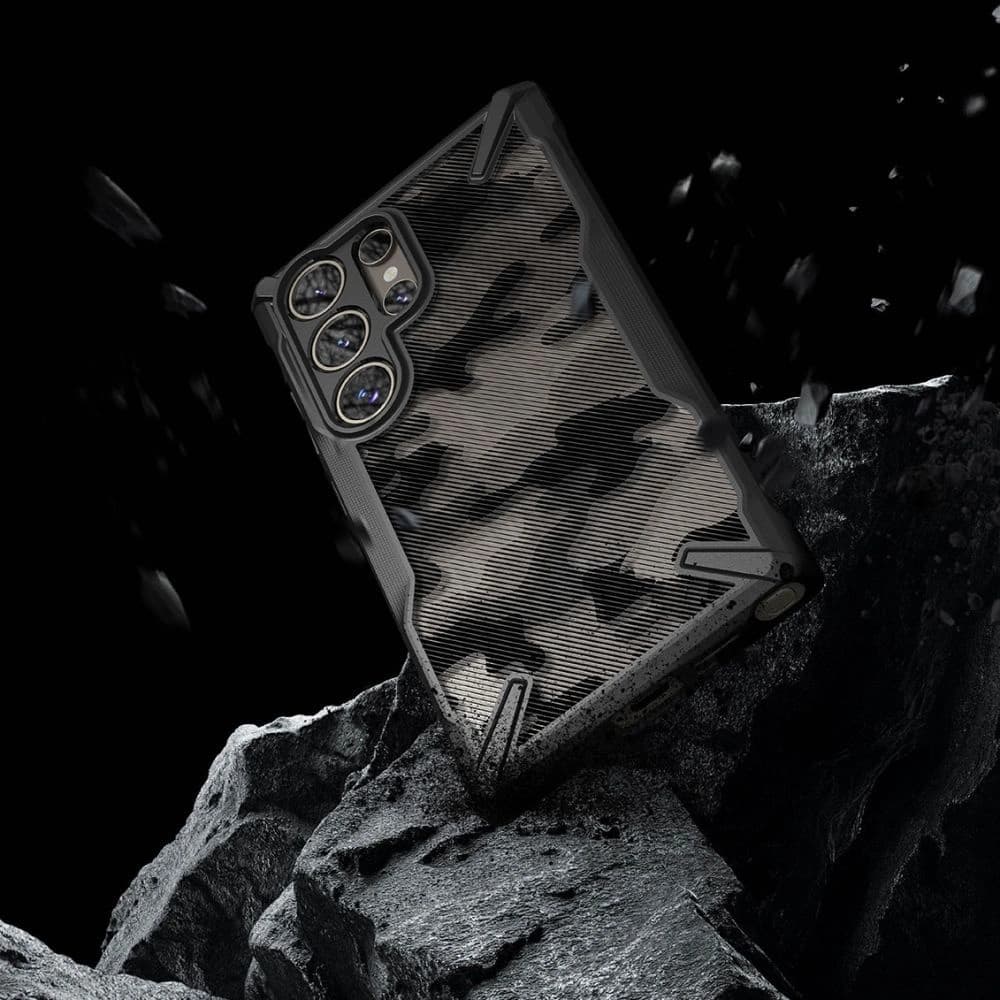 Ringke Samsung Husă Fusion-X Galaxy S24 Ultra Camo Negru - 10