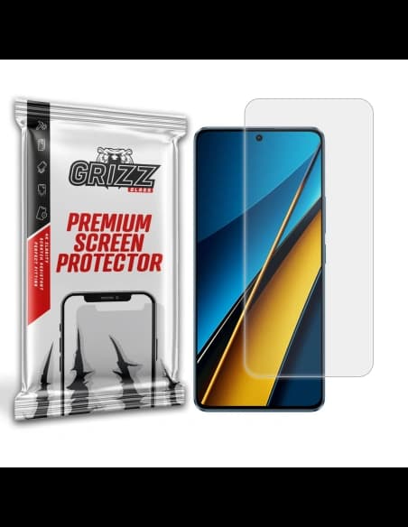 Matt fólia GrizzGlass PaperScreen Xiaomi Poco X6-hoz