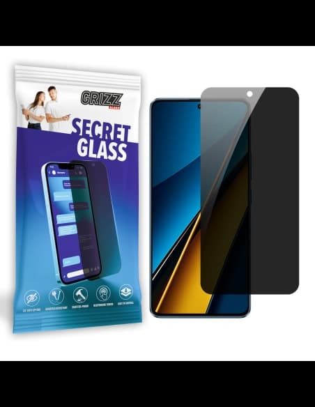 GrizzGlass Matte SecretGlass Xiaomi Poco X6-hoz