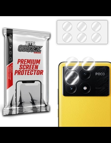 Üveg a GrizzGlass HybridGlass Kamerához Xiaomi Poco X6 Pro-hoz