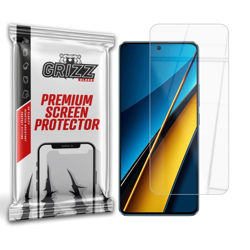 Hibrid üveg GrizzGlass HybridGlass Xiaomi Poco X6-hoz - 1