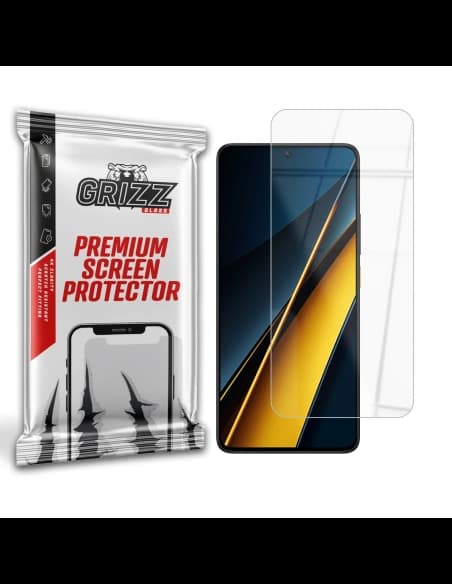 Hibrid üveg GrizzGlass HybridGlass Xiaomi Poco X6 Pro-hoz