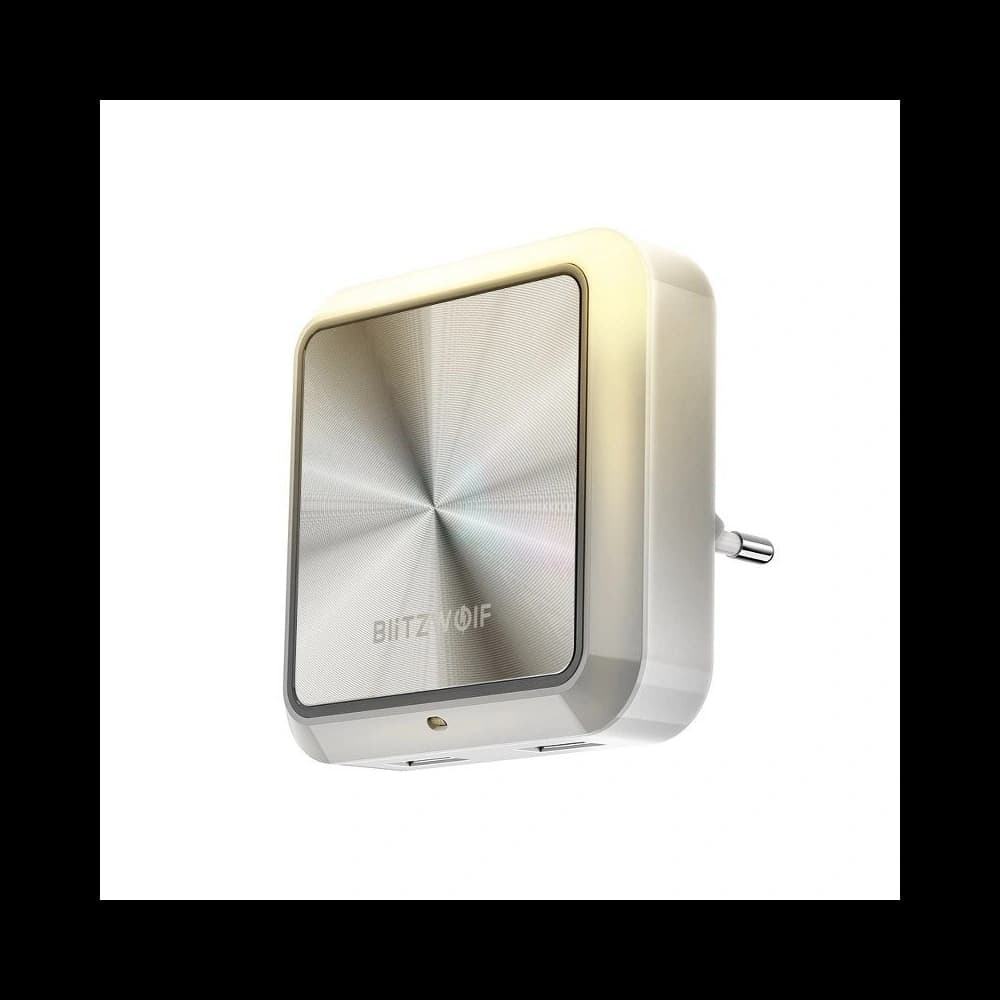 BlitzWolf BW-LT14 Plug-In Dual USB Sensor Night Light 2x USB - 1