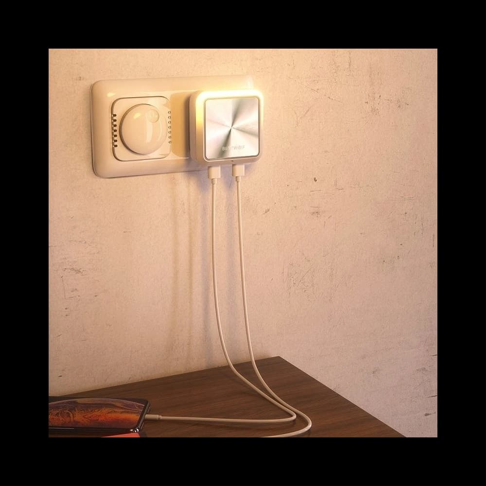 BlitzWolf BW-LT14 Plug-In Dual USB Sensor Night Light 2x USB - 8