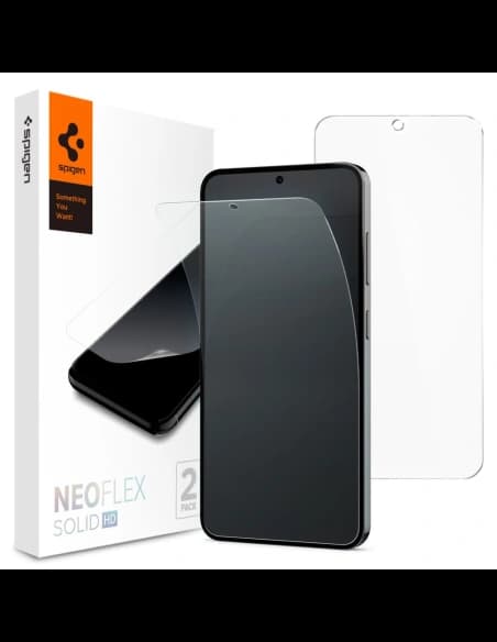 Folia Spigen Neo Flex Samsung Galaxy S24+ Plus Clear [2 PACK]