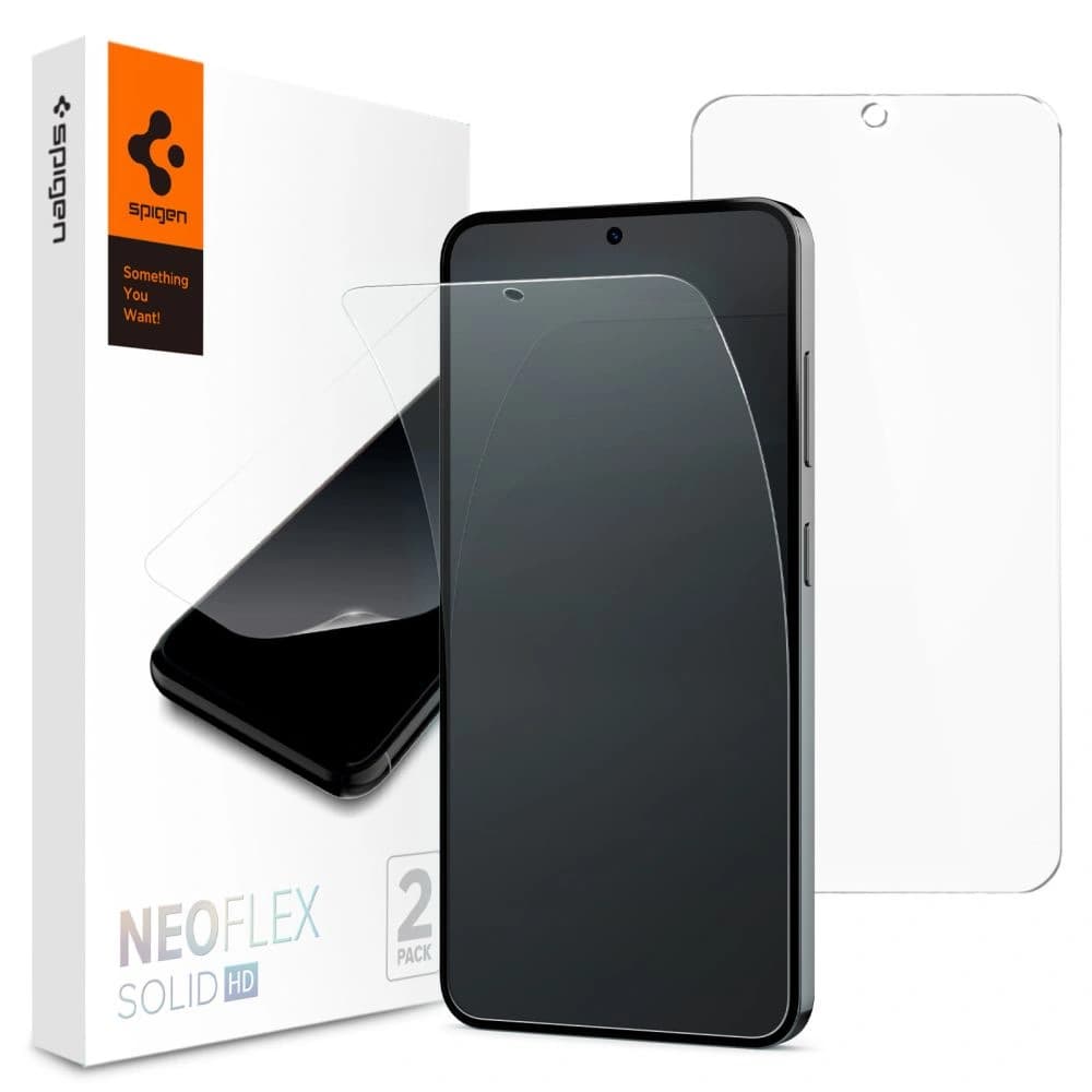 Folia Spigen Neo Flex Samsung Galaxy S24+ Plus Clear [2 PACK] - 1