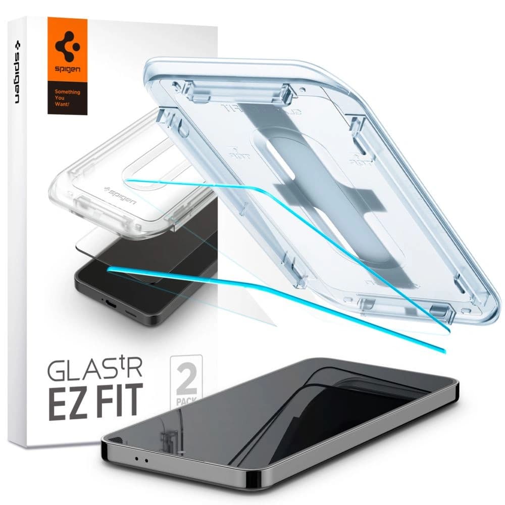 Edzett üveg Spigen GLAS.tR ez Fit Samsung Galaxy S24+ Plus Clear [2 PACK] - 1