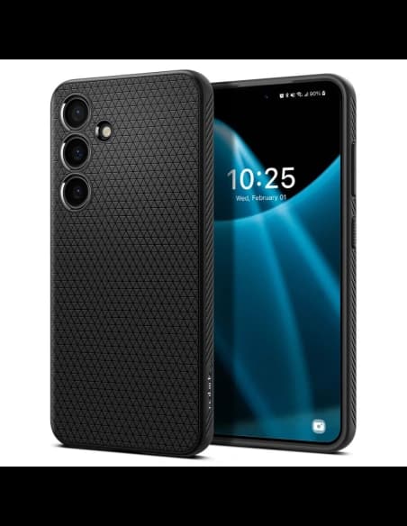 Etui Spigen Liquid Air Samsung Galaxy S24 Matt Fekete