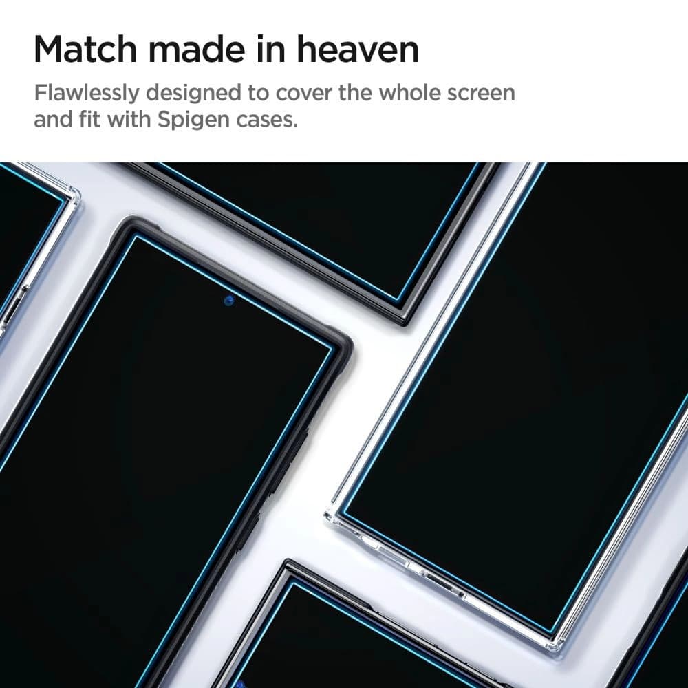 Sticlă termorezistentă Spigen GLAS.tR ez Fit Samsung Galaxy S24 Ultra Clear [2 PACK] - 10