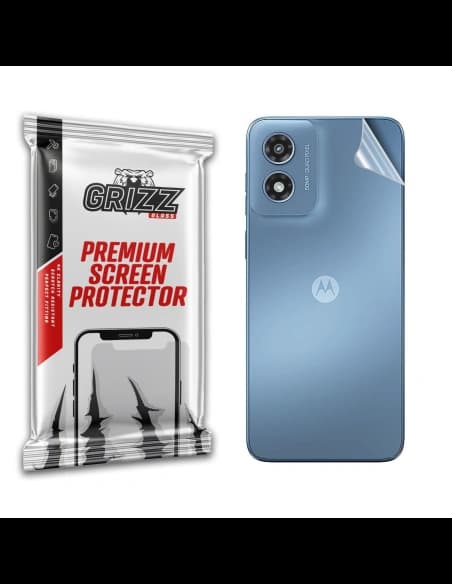 Folie GrizzGlass SatinSkin spate pentru Motorola Moto G Play 2024