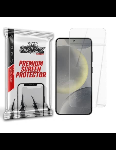 Hibrid üveg GrizzGlass HybridGlass a Samsung Galaxy S24-hez